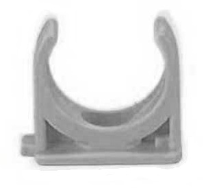 คลิปจับท่อพีวีซ๊ก้ามปู สีเทา 3/8"