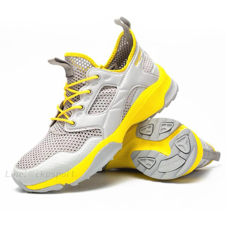 Aquatwo 3349 รองเท้าสไตล์สปอร์ต White/Yellow (ขาว)