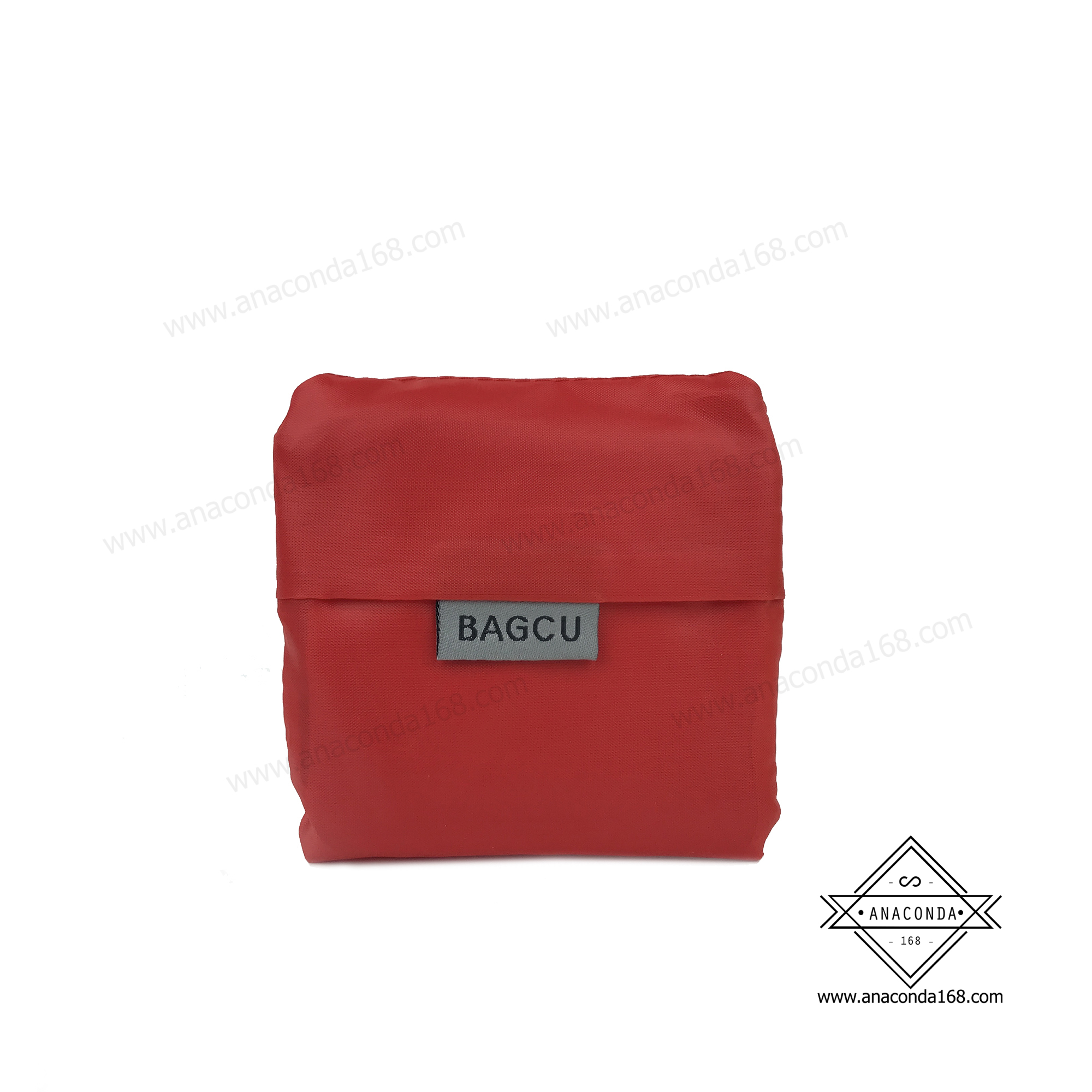 กระเป๋าช็อปปิ้งพับเก็บได้ BAGCU สีพื้น (Shopping Bag)