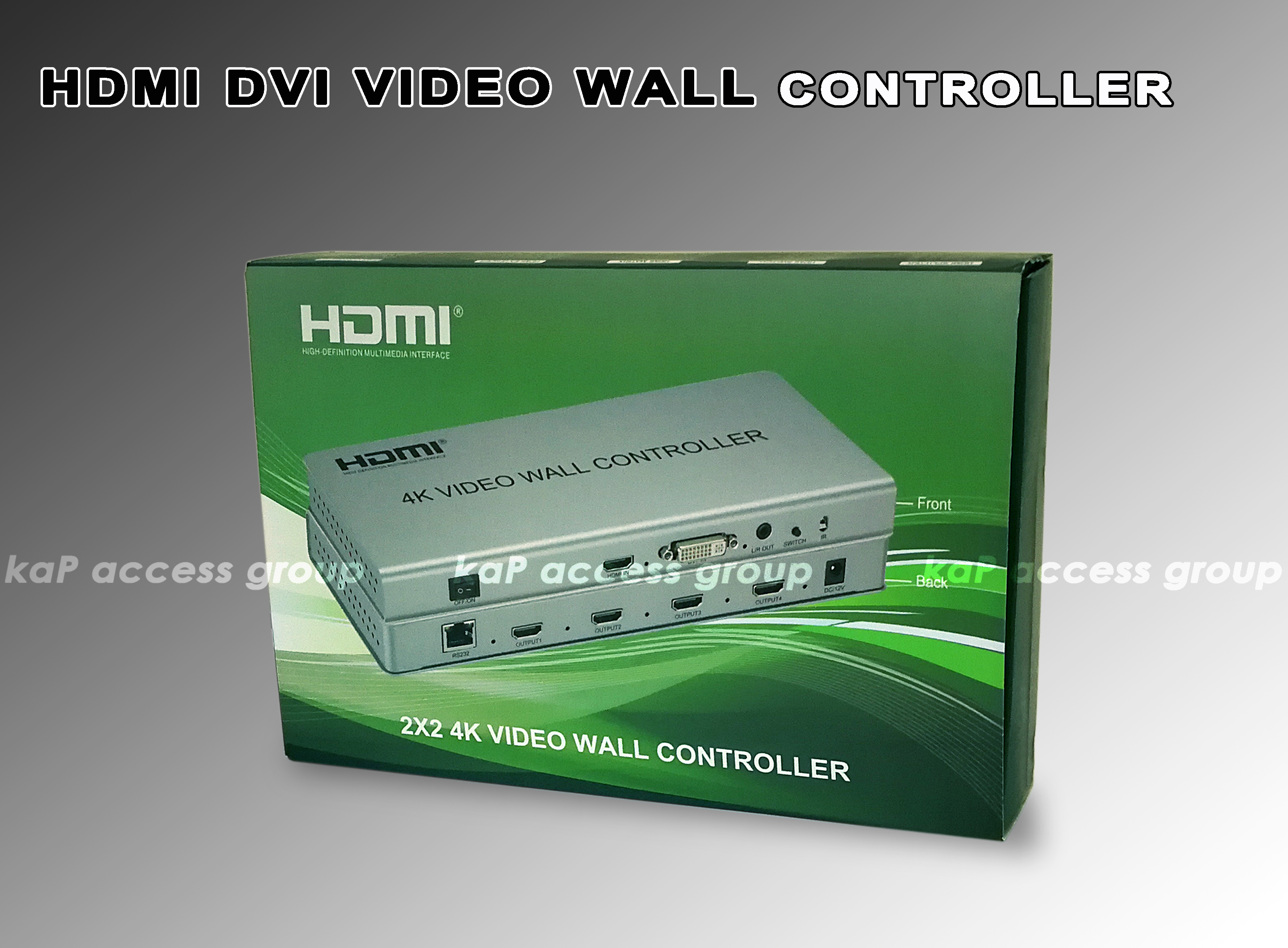 HDMI / DVI VIDEO WALL CONTROLLER (4K)