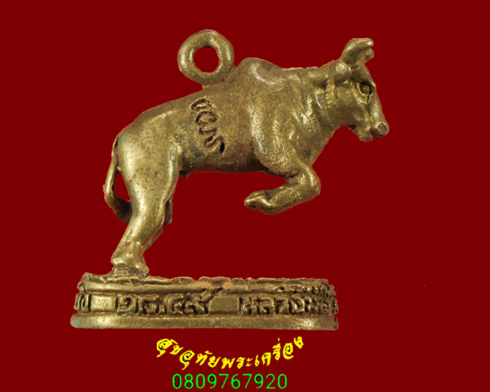 371.วัวธนู หลวงพ่อเขียน วัดกระทิง จ.จันทบุรี ปี2549 เข้มขลัง สวยสมบูรณ์เดิมครับ***1