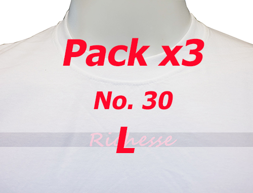 (P No.30) เสื้อยืด แขนสั้น คอกลม Size L
