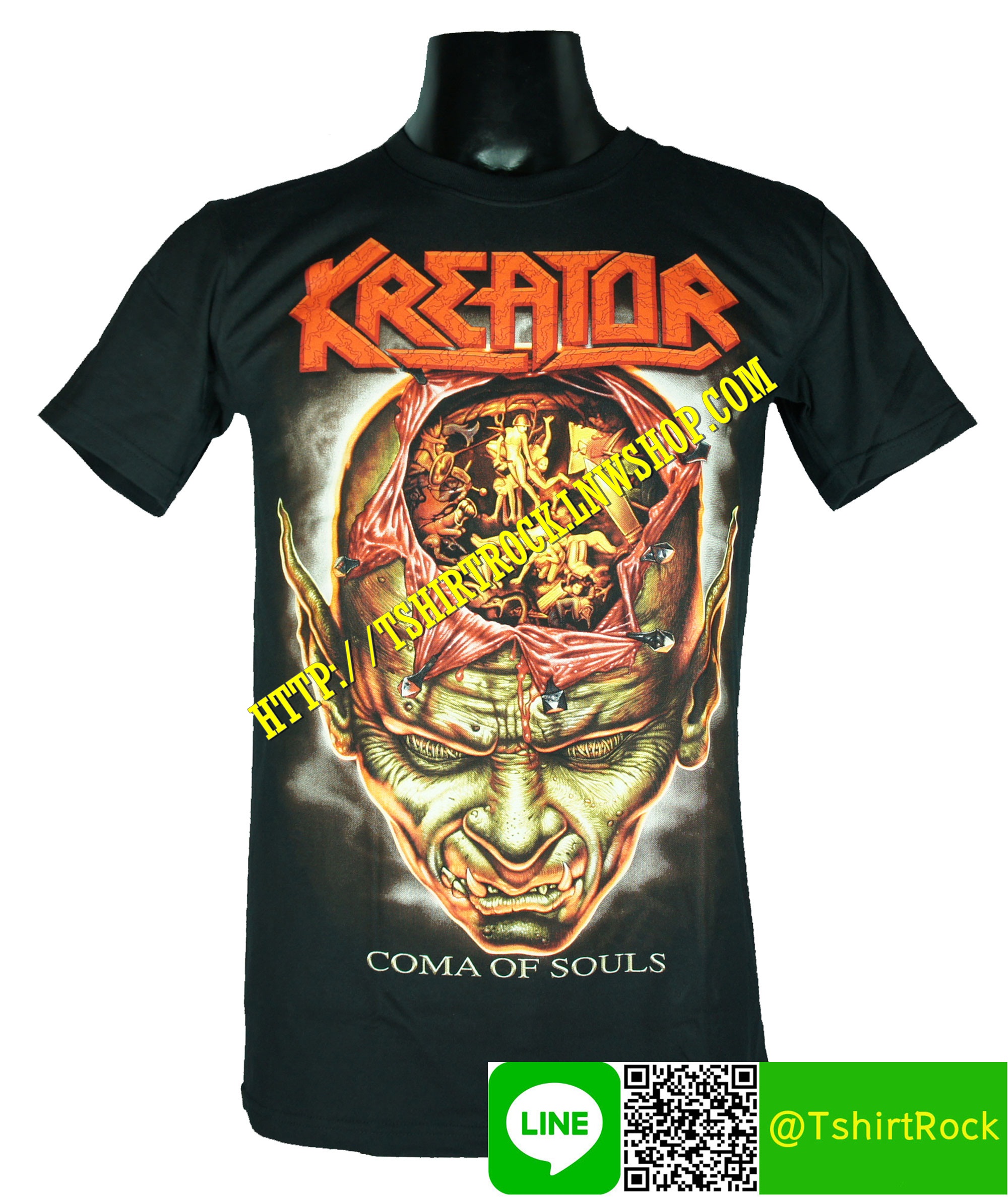 KREATOR เสื้อยืดวงร็อค เมทัล ดนตรี เสื้อวง KTR1514