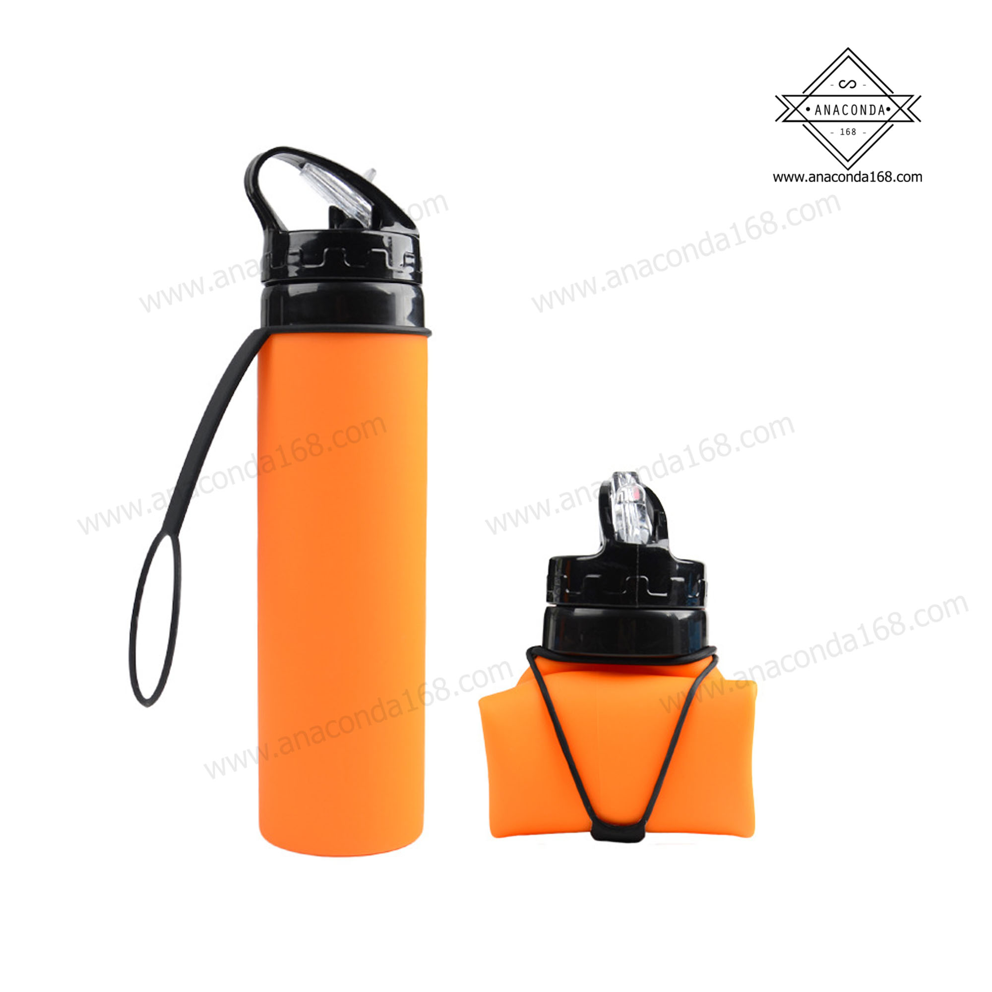 กระบอกน้ำซิลิโคน ขนาด 600 ml.