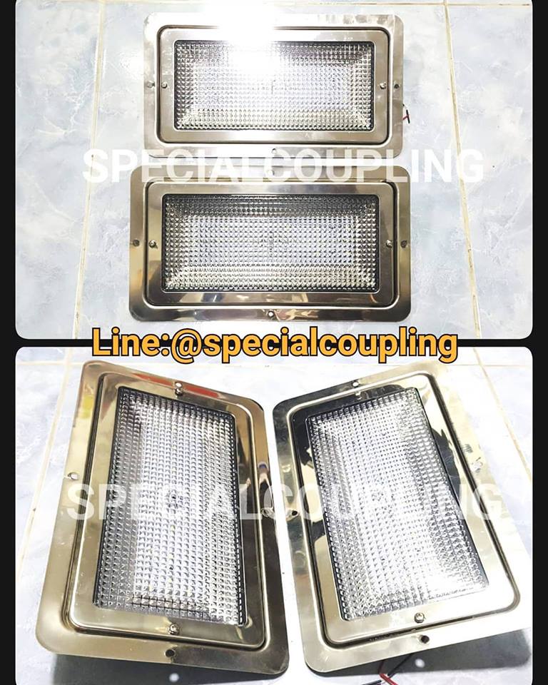 จำหน่ายไฟเพดานLED 12v,24v สแตนเลส พร้อมส่งคะ. ขายส่งและปลีก