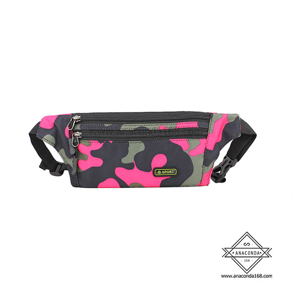 กระเป๋าคาดเอวสปอร์ต 3 ซิปแบบลาย V.1(Sport Bag)