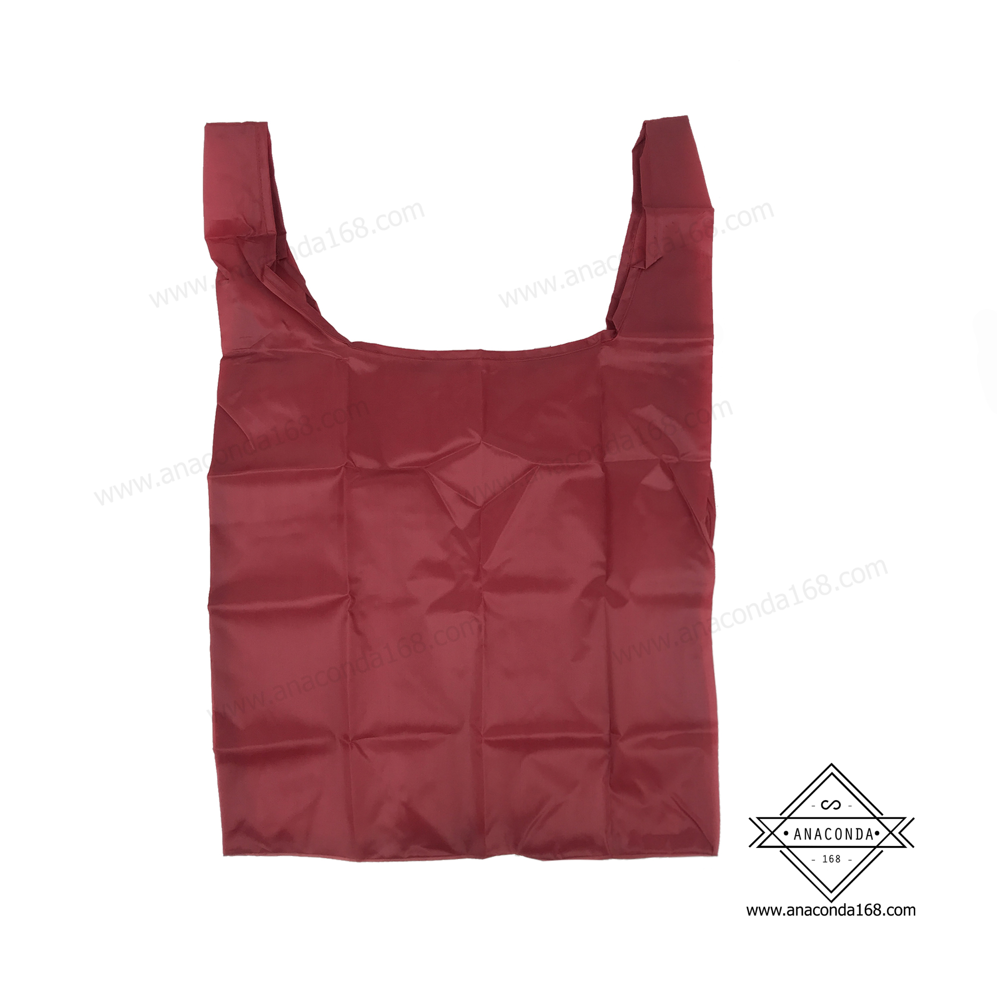 กระเป๋าช็อปปิ้งพับเก็บได้ BAGCU สีพื้น (Shopping Bag)