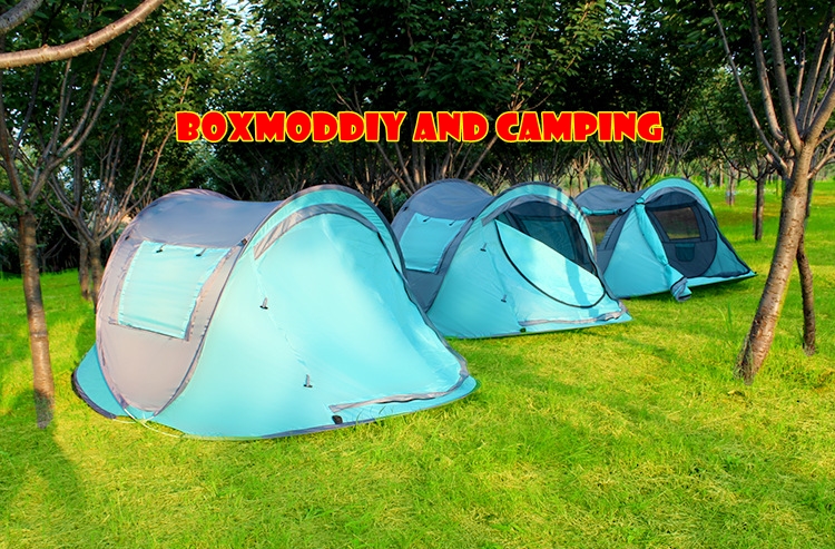 ***จัดส่งฟรี***เต็นท์โยน เต็นท์สปริง เต็นท์กางอัตโนมัติ สำหรับ 2-3 คน ขนาด240*150*105cm สีฟ้าสวย ของดีราคาถูก