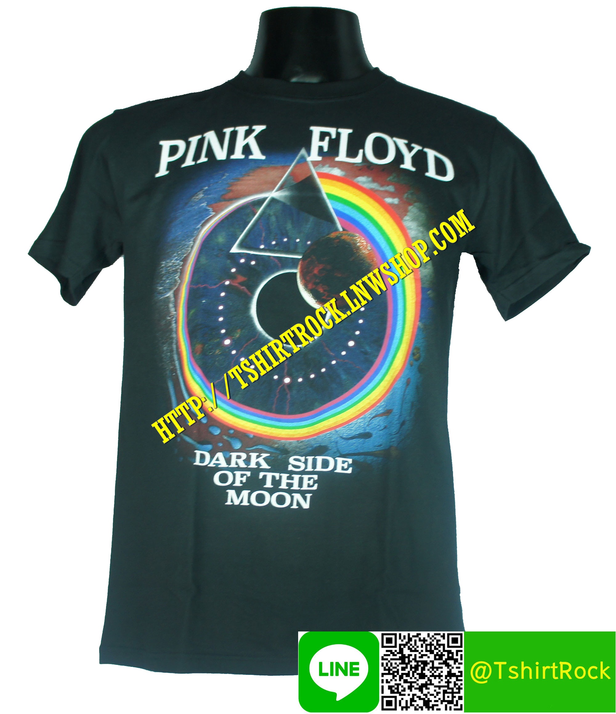 PINK FLOYD เสื้อยืดวงร็อค เมทัล ดนตรี เสื้อวงพิงก์ ฟลอยด์ PFD1416