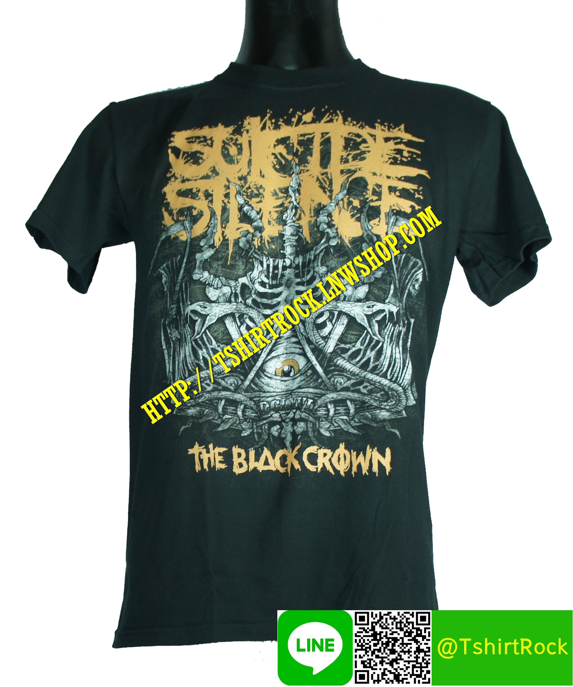 SUICIDE SILENCE เสื้อยืดวงร็อค เมทัล ดนตรี เสื้อวง SSE1157