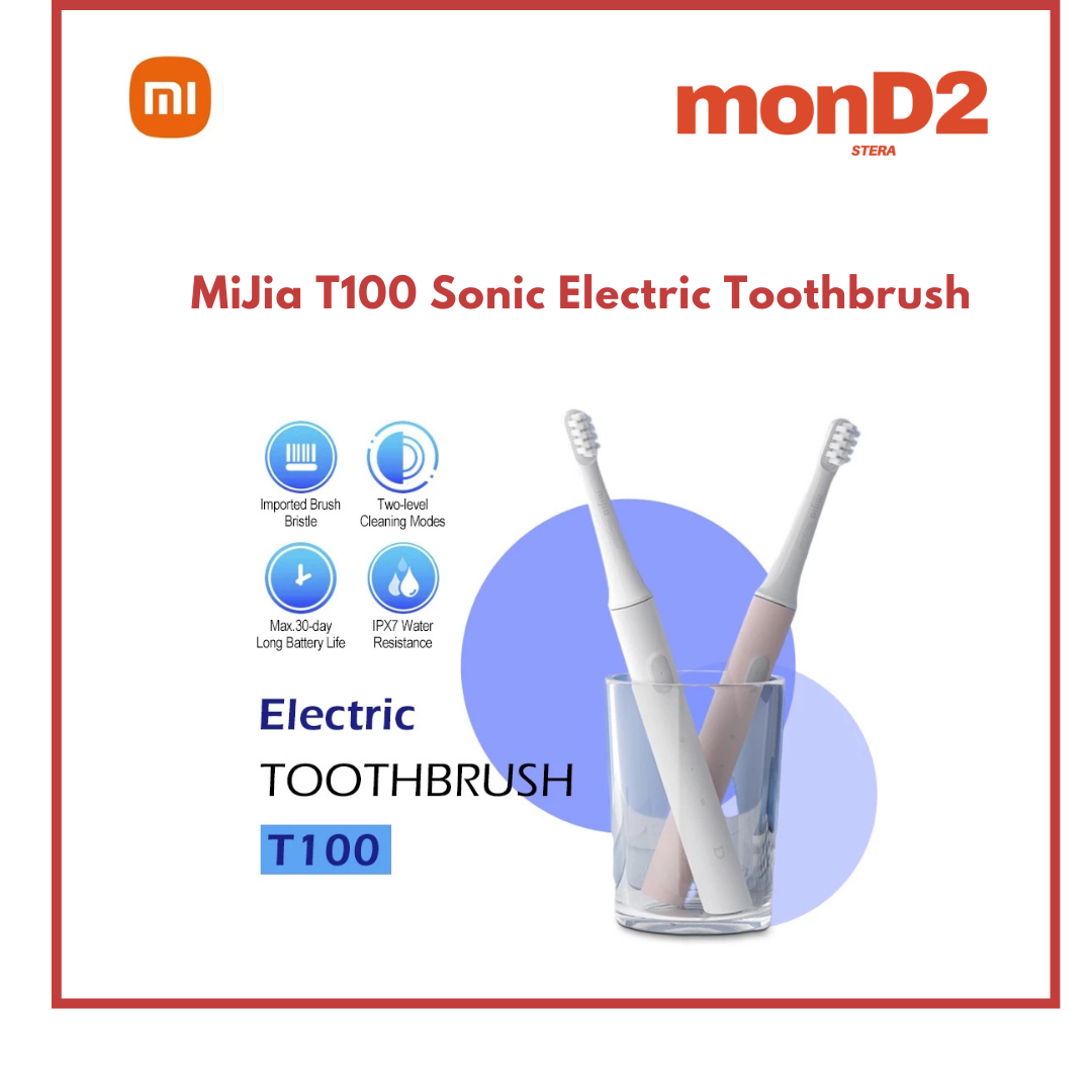 แปรงสีฟันไฟฟ้า MiJia T100 Sonic Electric Toothbrush