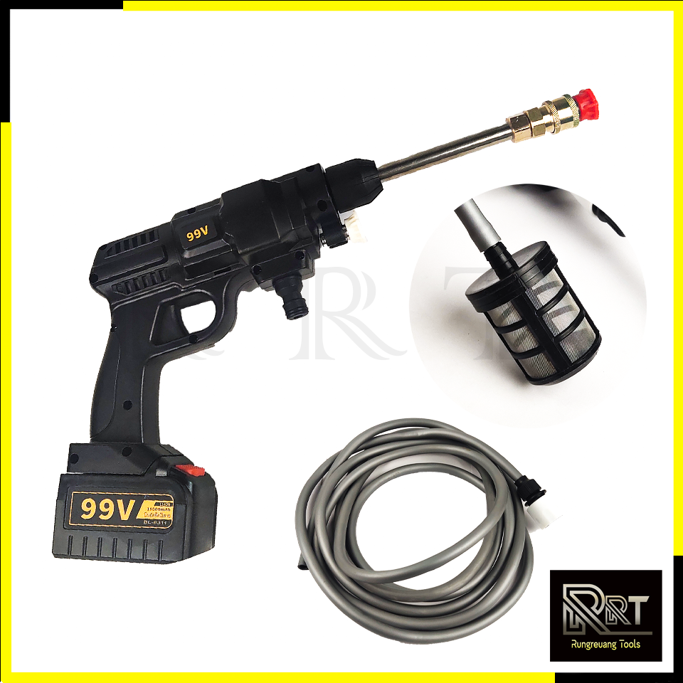 BERALA เครื่องฉีดน้ำไร้สาย 99V รุ่น BL-6311 (แบต2ก้อน)