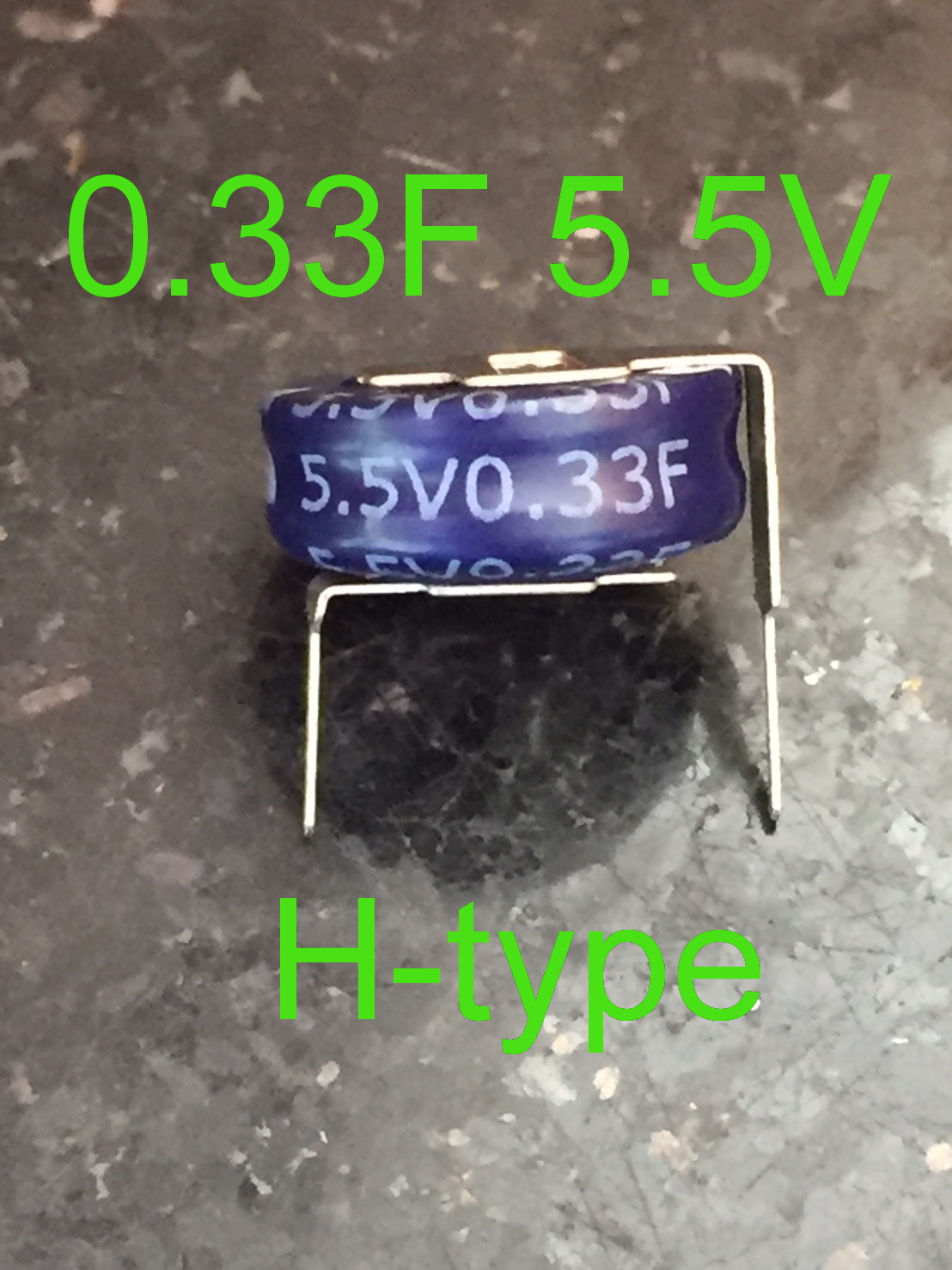 capa 0.33F 5.5V