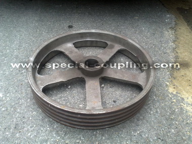 Pulley18นิ้ว4ร่องBรุเพลา2นิ้ว