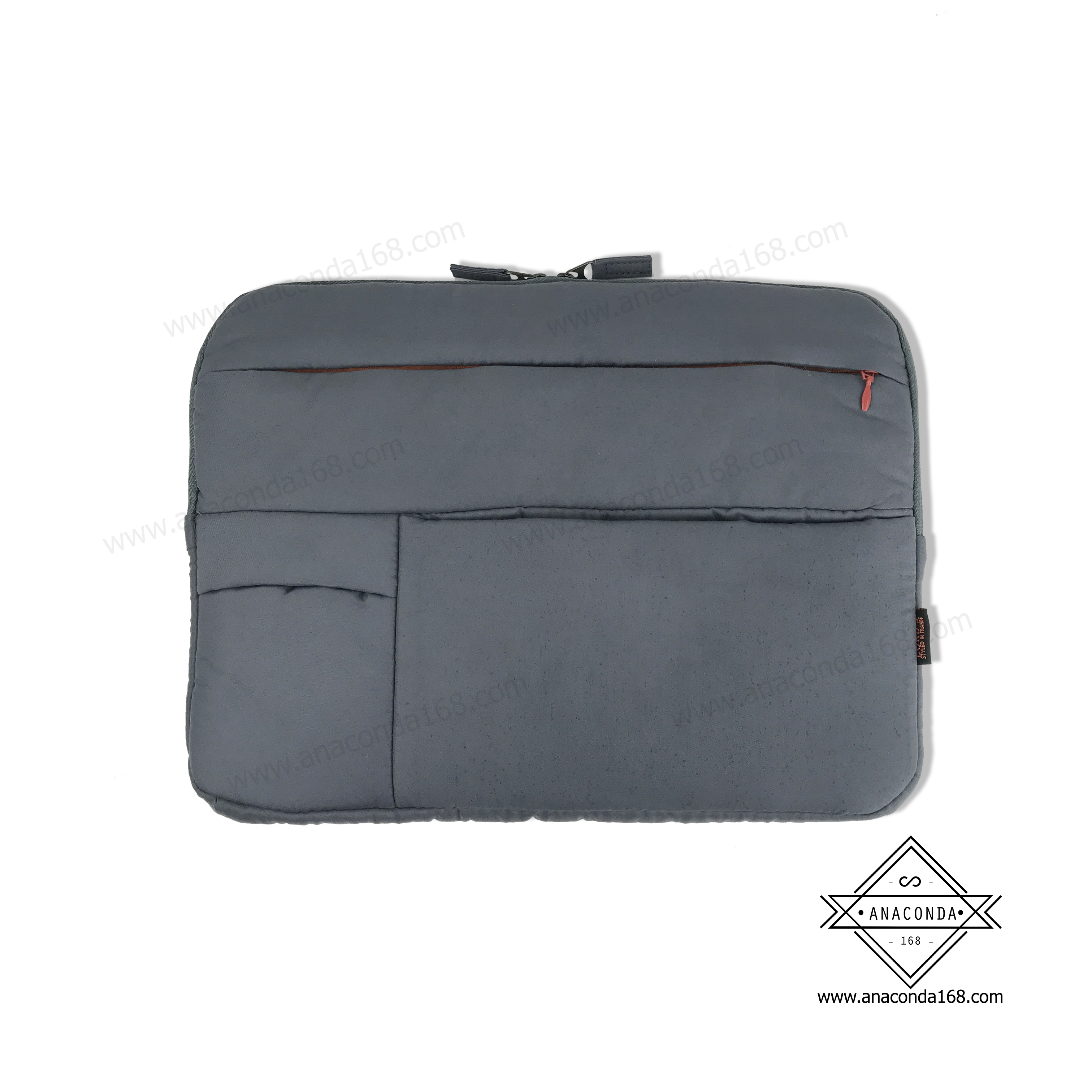 กระเป๋าแล็ปท็อป ( Laptop Bag ) 13นิ้ว สีเทาเข้ม