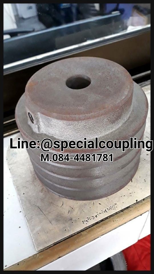 จำหน่ายpulley 5 นิ้ว1/2 4ร่องB ดุม4นิ้ว รูเพลา1นิ้ว พร้อมส่งคะ