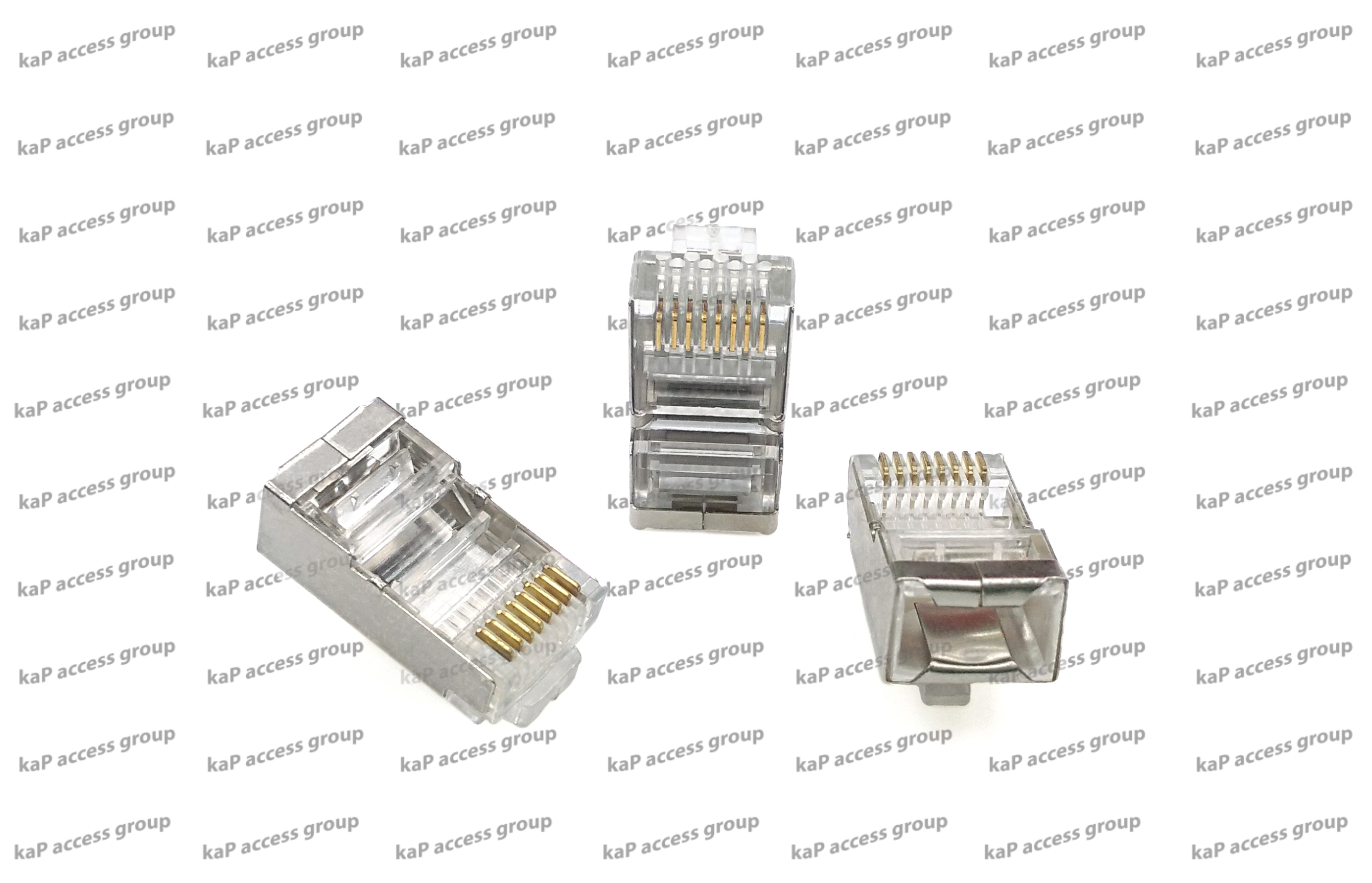 หัวแจ็คแลน RJ45 CAT6 แบบเหล็ก