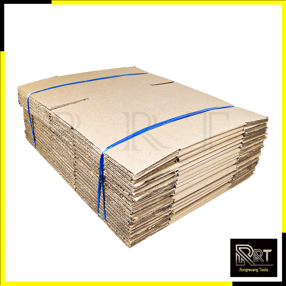 RRT กล่องพัสดุ กล่องไปรษณีย์ ขนาด 20*30*20 (แพ็ค 20 ใบ)