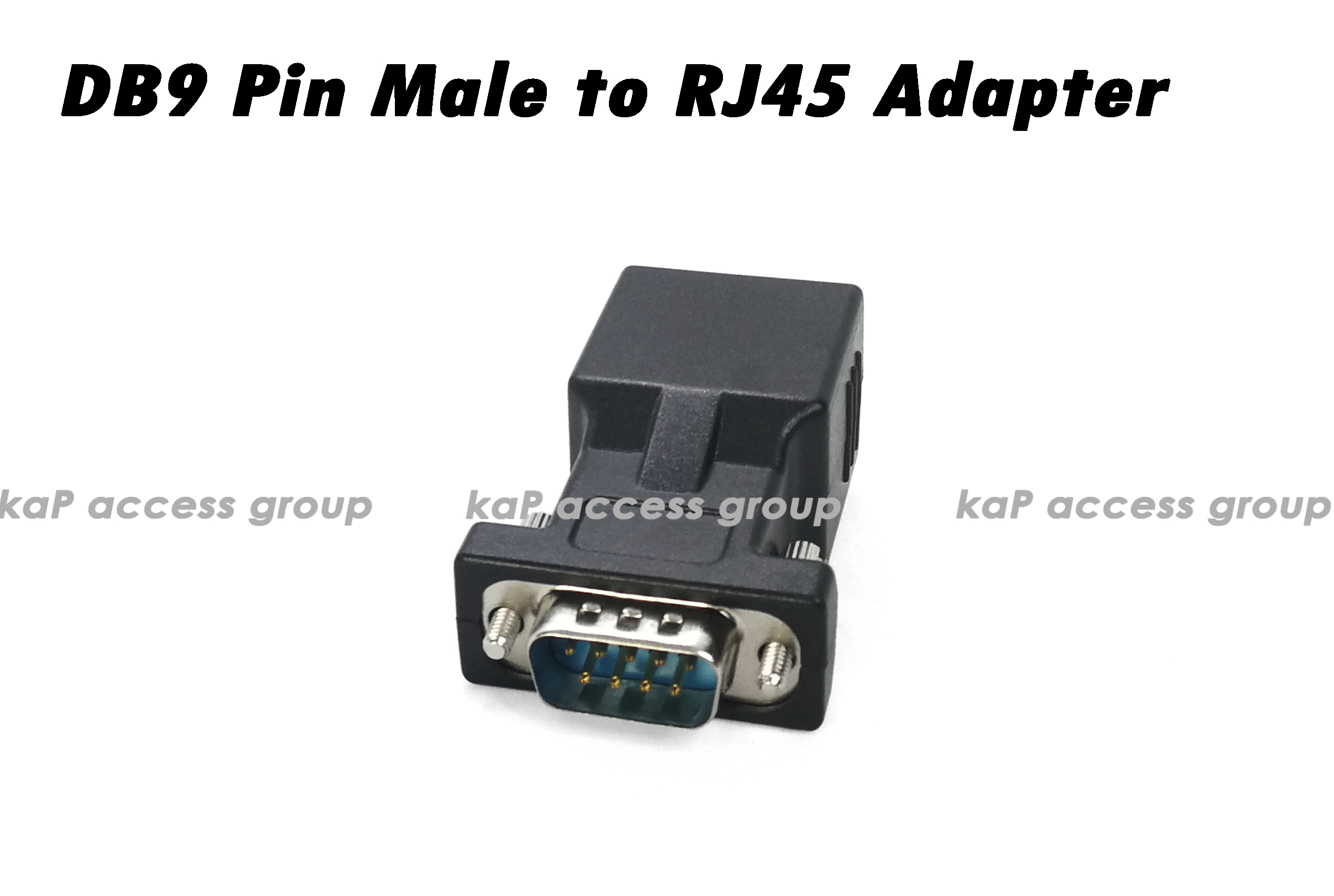 DB9 Pin Male to Lan (RJ45) Adapter