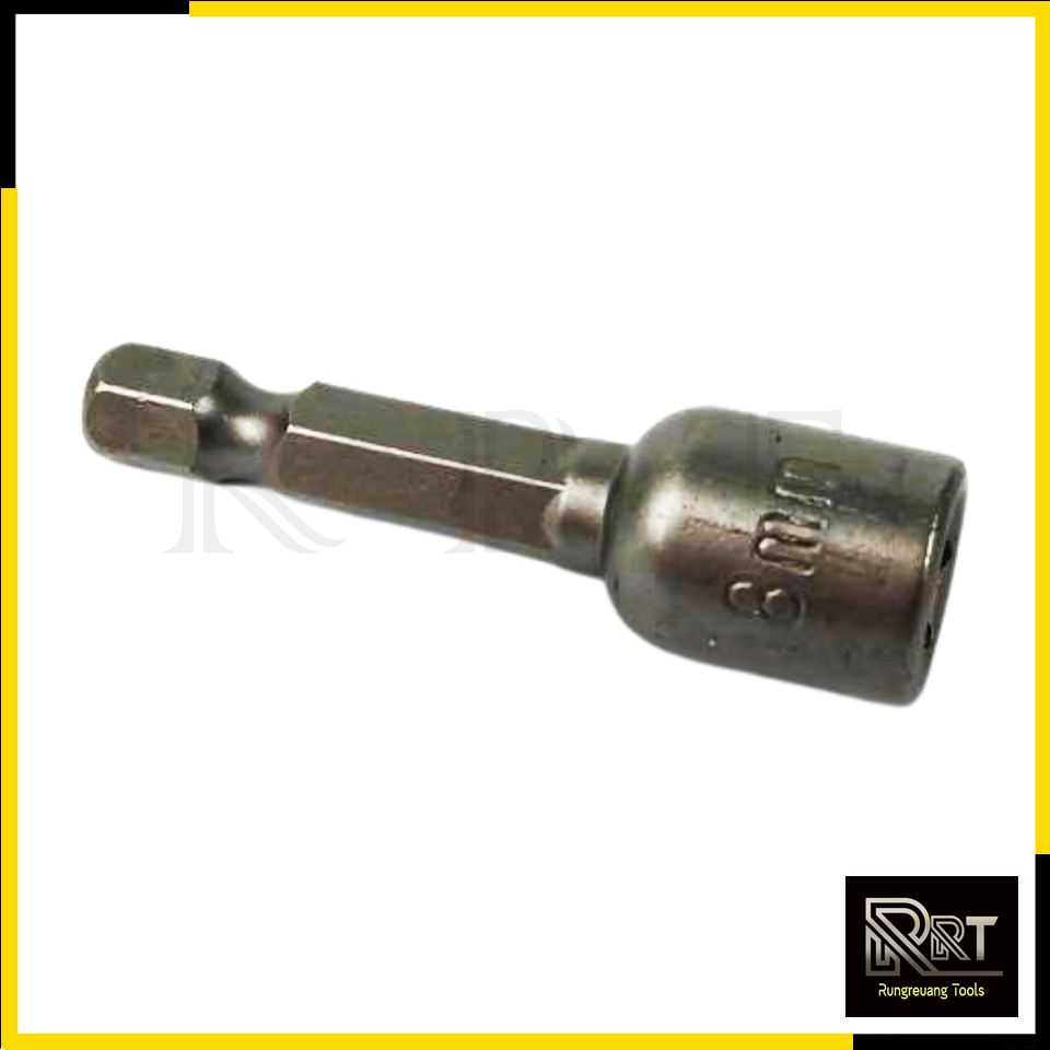 KEENNESS ดอกไขควงหัวบล็อก 8mm.(มีแม่เหล็ก)