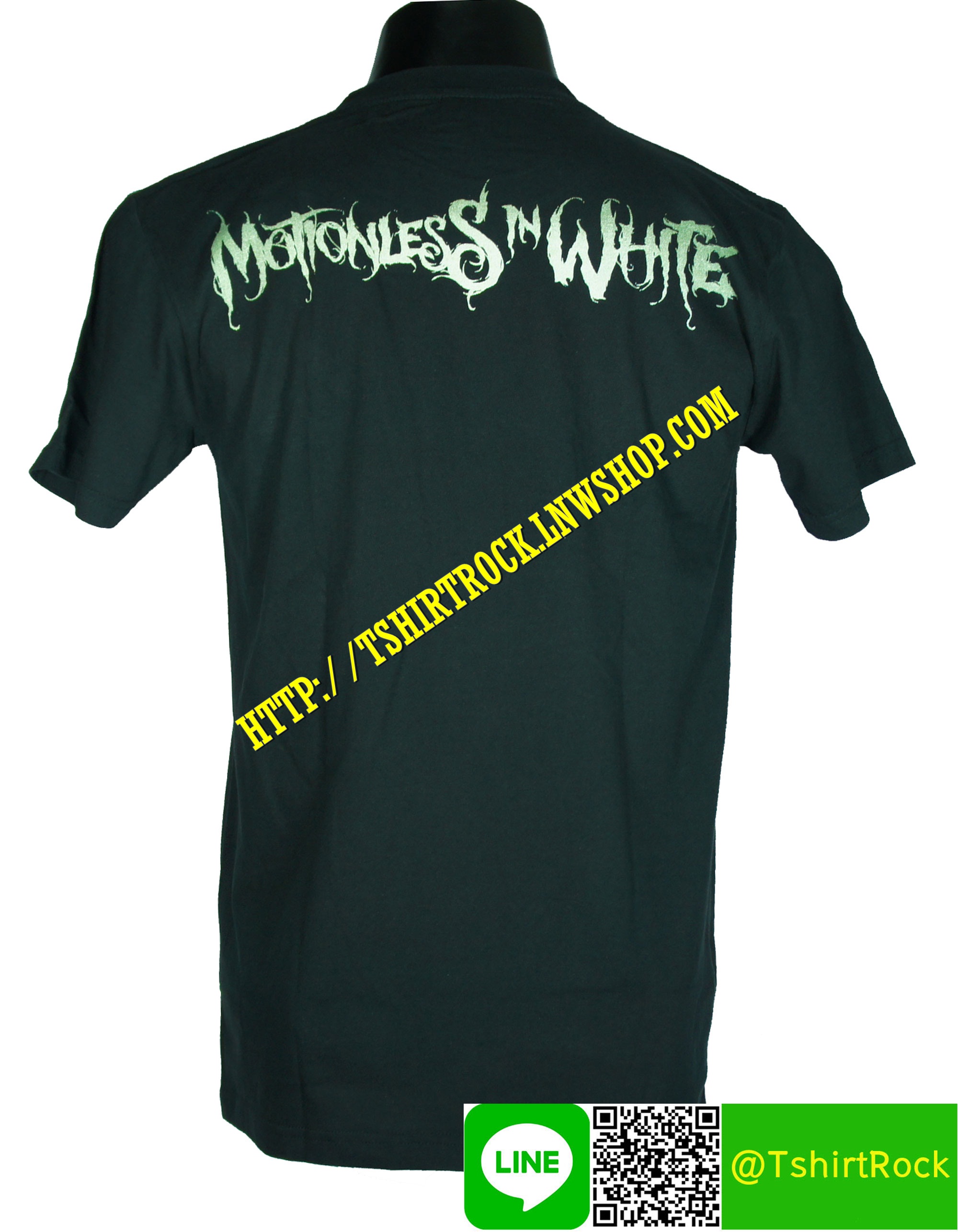 MOTIONLESS IN WHITE เสื้อยืดวงร็อค เมทัล ดนตรี เสื้อวง MIW1371