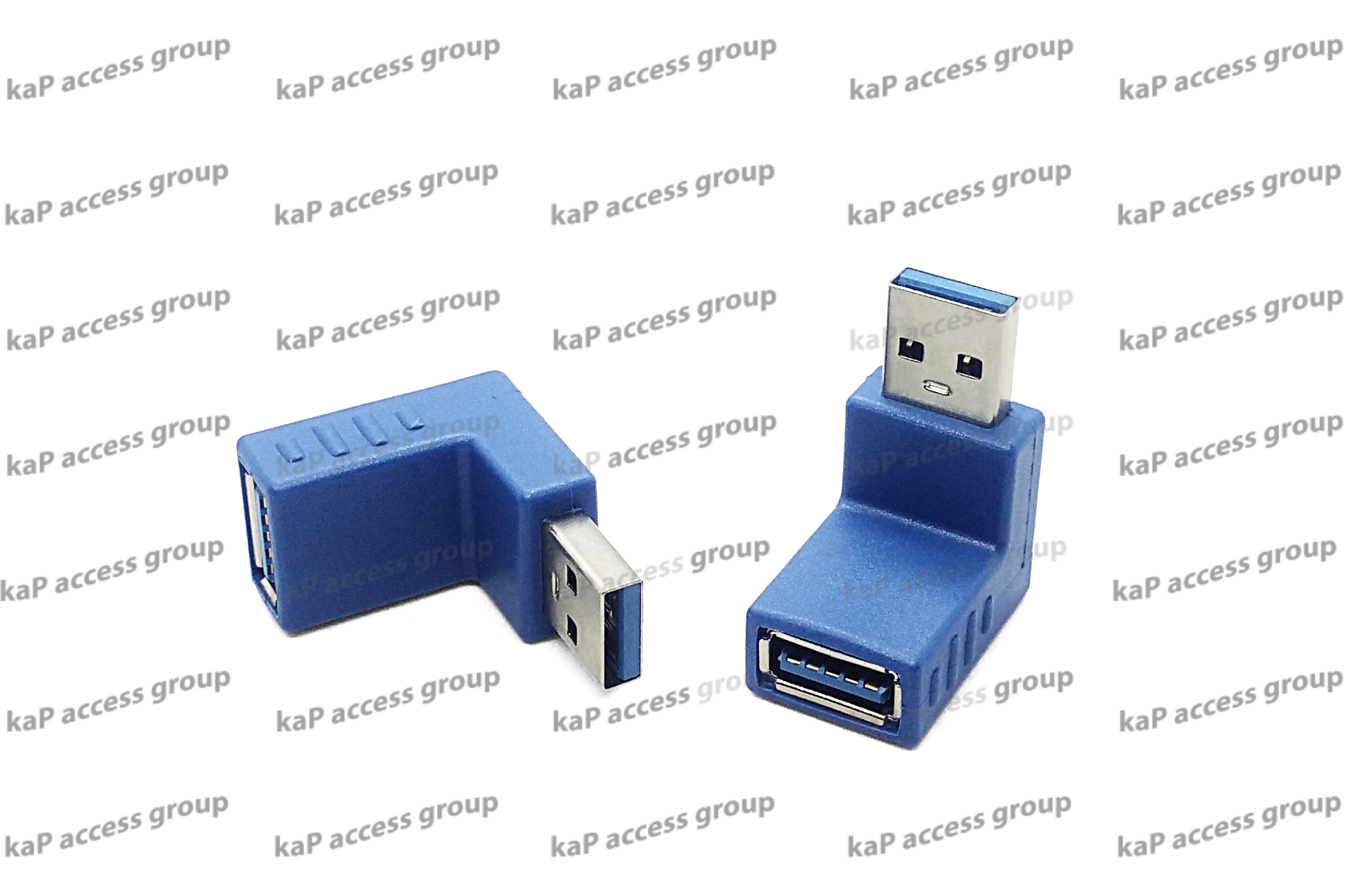 หัวต่อ USB 3.0 MALE / FEMAL หัวงอ 90องศา