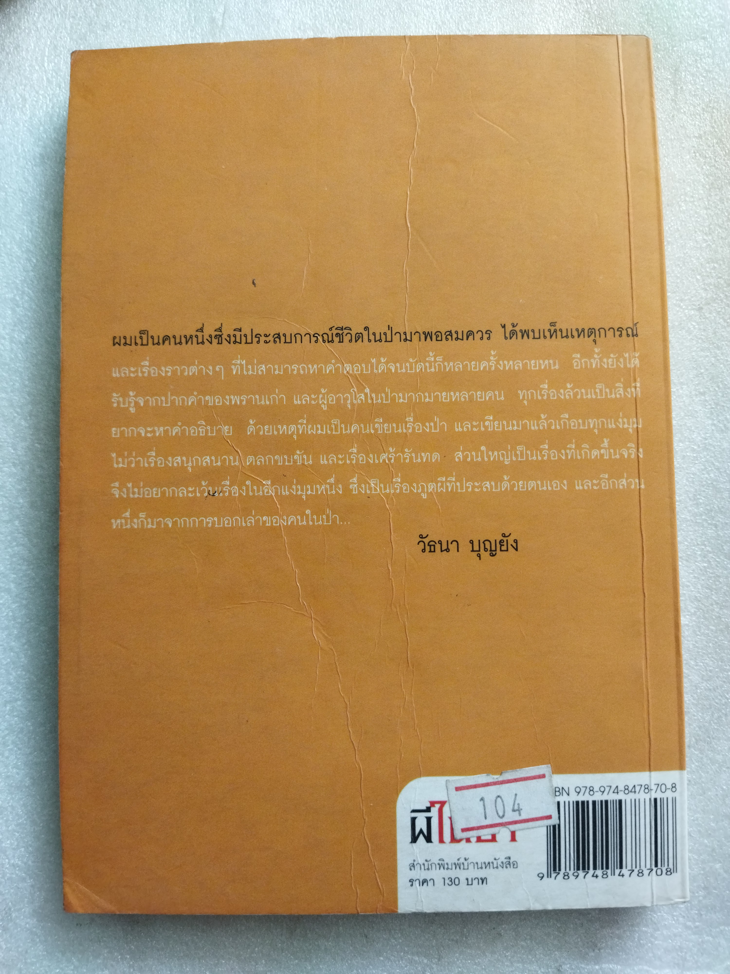 ผีในป่า / วัธนา บุญยัง