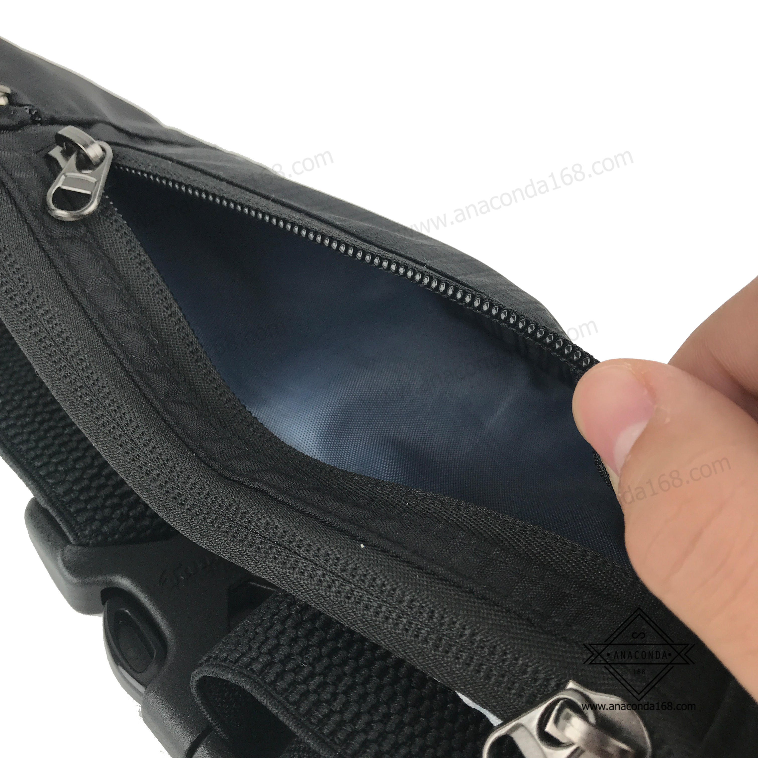 คาดเอวสปอร์ต2ช่องซิปพร้อมช่องใส่ขวดน้ำ (Sport Bag Tanluhu)