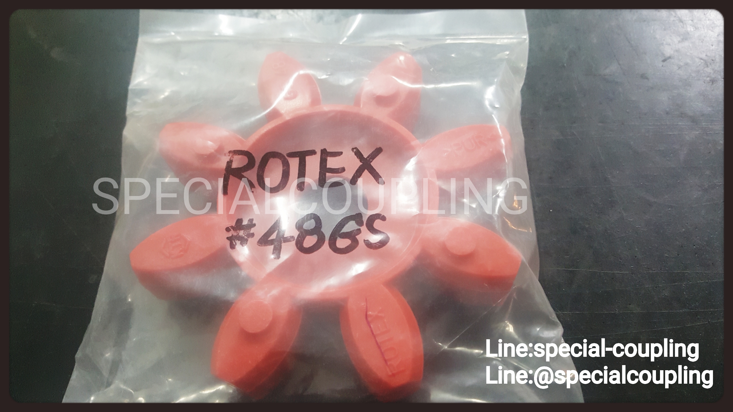 Rotex size.GS 48 Red Spider only ความแข็ง 98 shore A