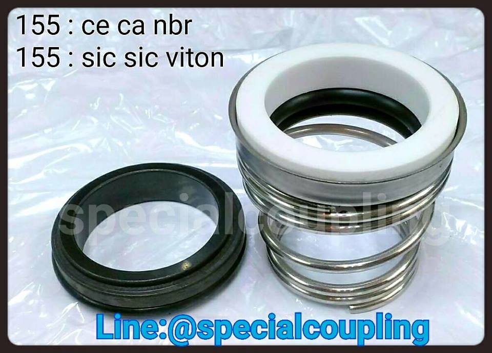 จำหน่ายMechanical seal model 155 mat CE CA NBR ,SIC SIC VITON พร้อมส่งทุกขนาดจ้า ขายส่งและปลีก