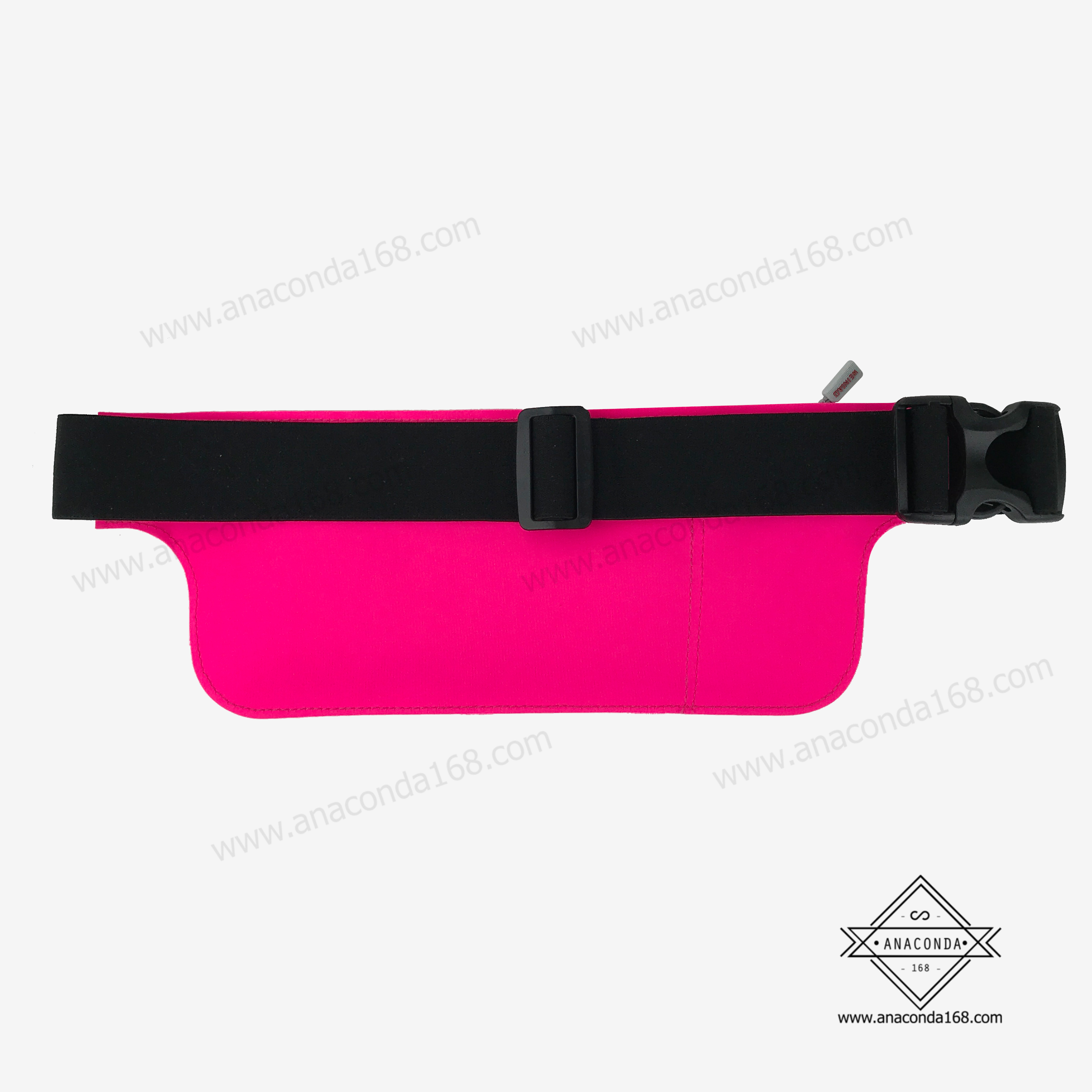 กระเป๋าคาดเอวสปอร์ตทรงเหลี่ยมสีพื้น