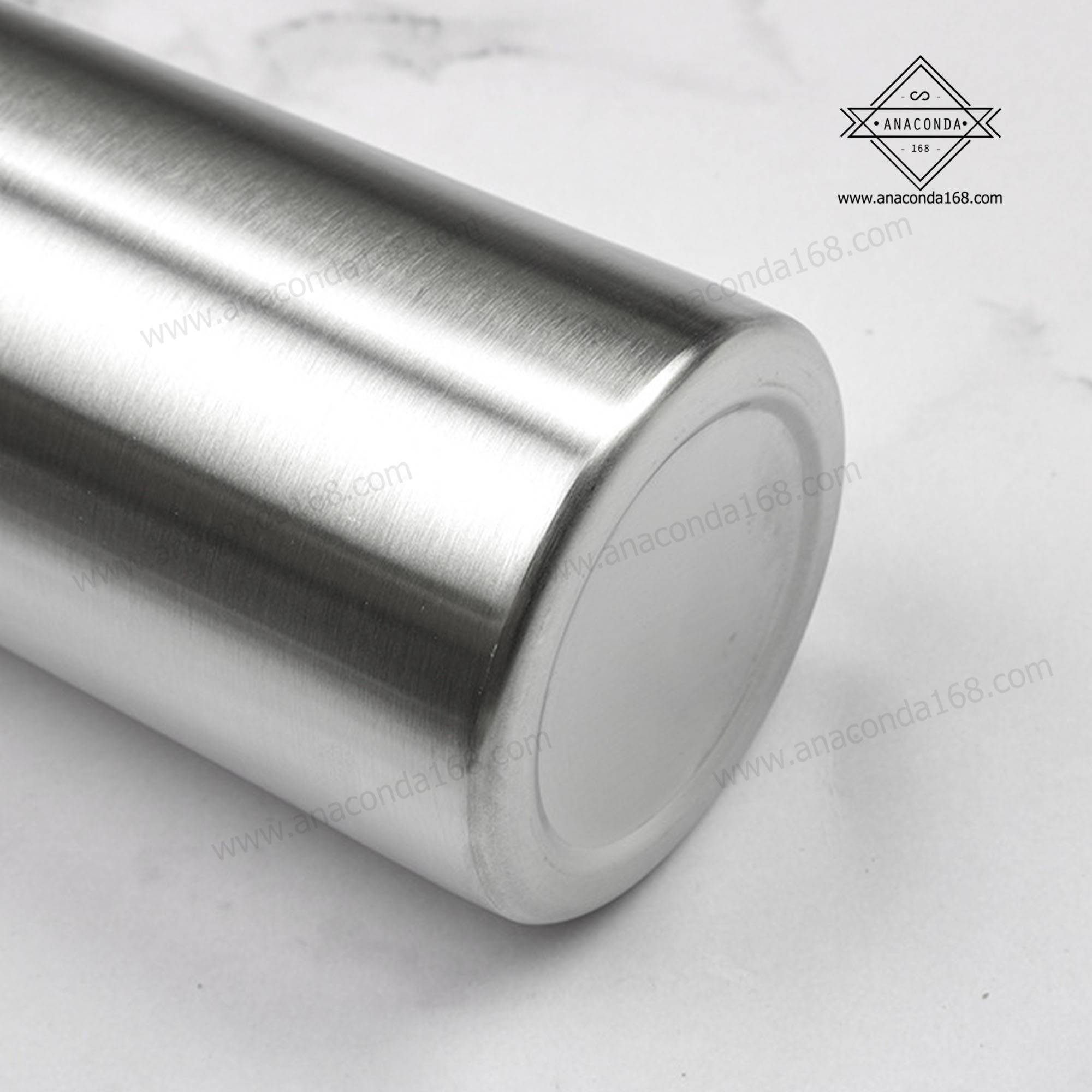 ขวดน้ำทรงยาวสีเงิน 500 ml.