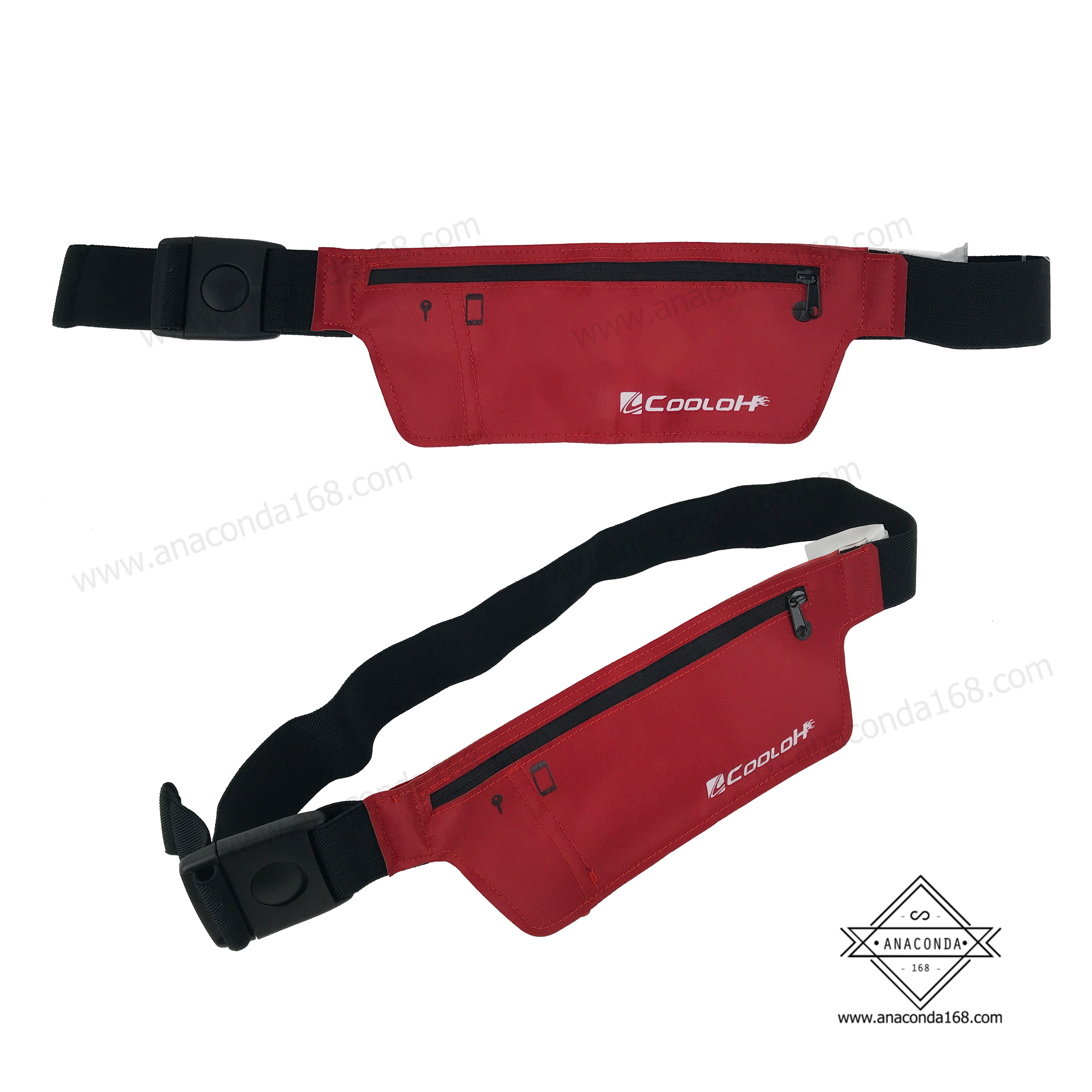 กระเป๋าคาดเอวทรงสปอร์ต 1ช่อง รุ่น Cooloh