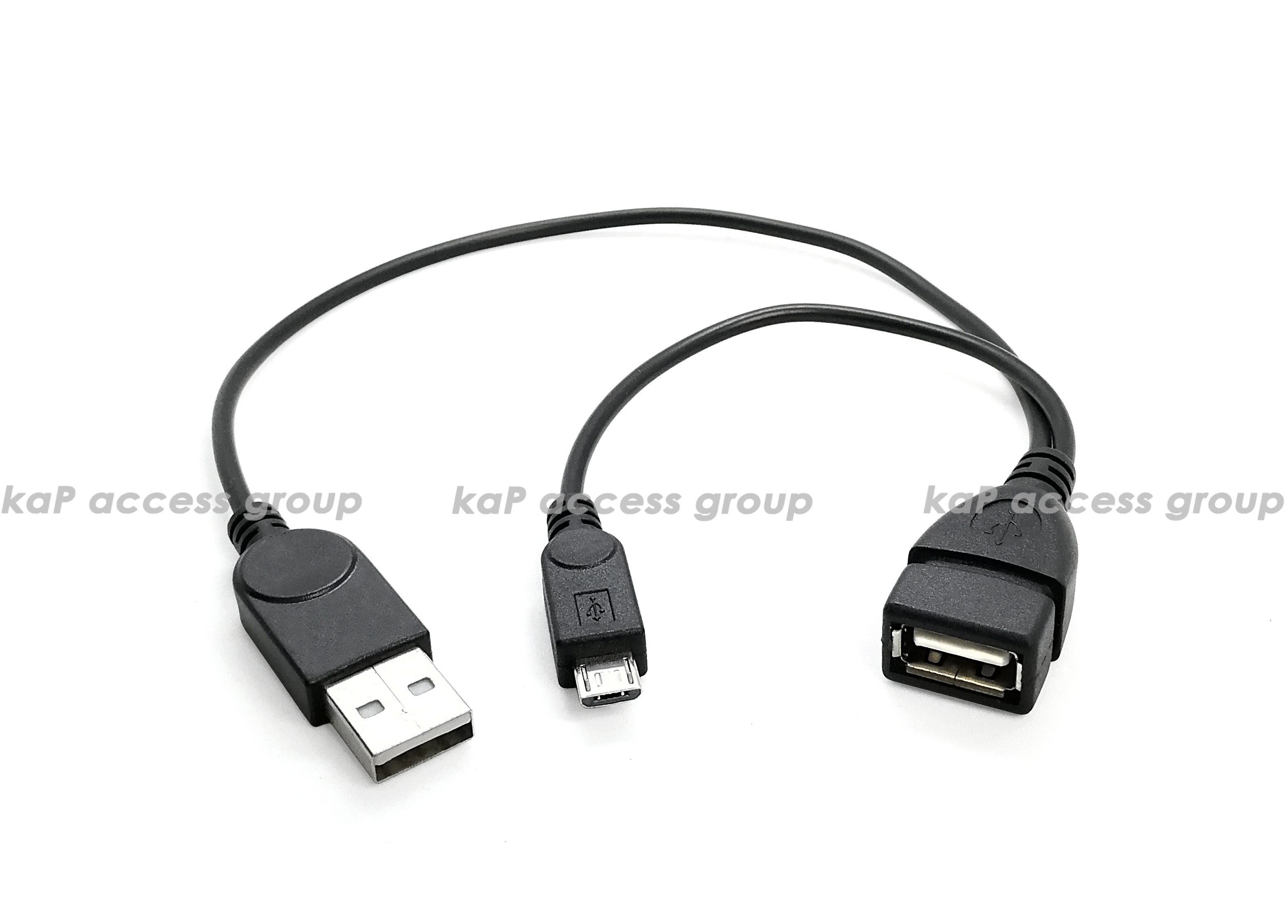Y USB M/F to Micro USB OTG