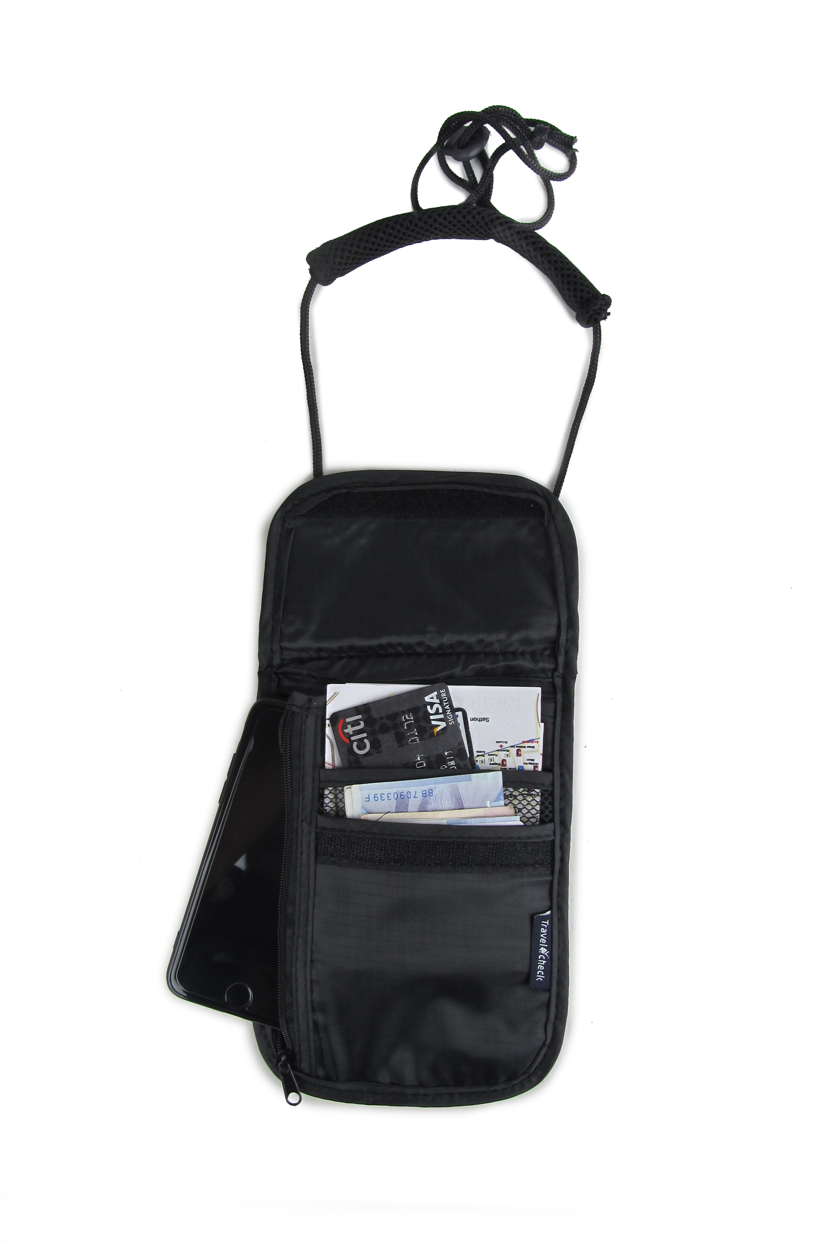 กระเป๋าคล้องคอ Travel Safe กระเป๋าซ่อนเงิน (Money Belt)