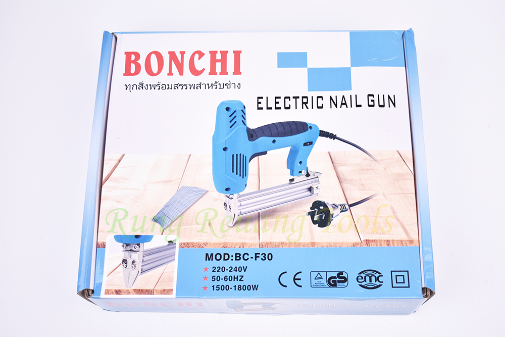 BONCHI ปืนยิงตะปูไฟฟ้า ขาเดี่ยว รุ่น F30