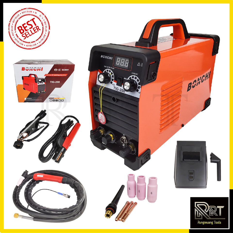 BONCHI ตู้เชื่อมอาร์กอน 2 ระบบ รุ่น TIG-200