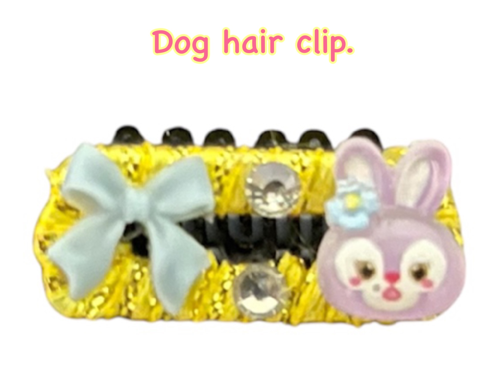 Dog hair clip.