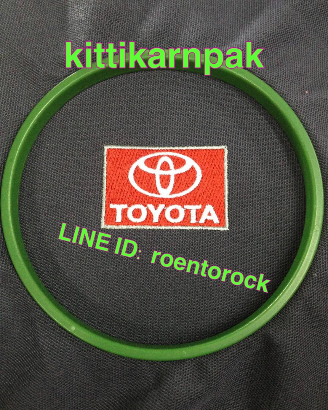 ปักโลโก้ TOYOTA