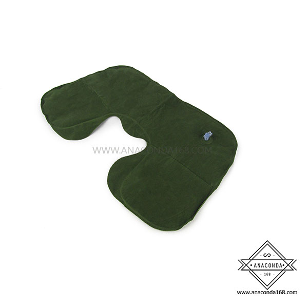 หมอนรองคอเป่าลมพกพา V.2 (neck pillow)