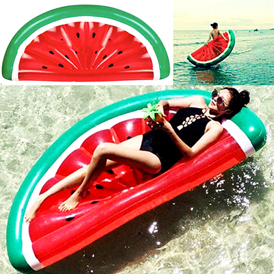 แพยาง แฟนซี Big Size แตงโม 180 cm สีแดง