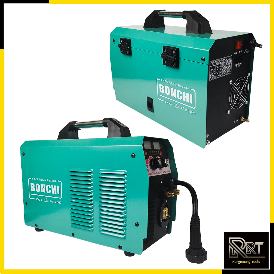 BONCHI ตู้เชื่อม MIG ไม่ใช้แก๊ส CO2 รุ่น MIG-255 + ลวดฟลักซ์คอร์ 0.8มิล 5กก.
