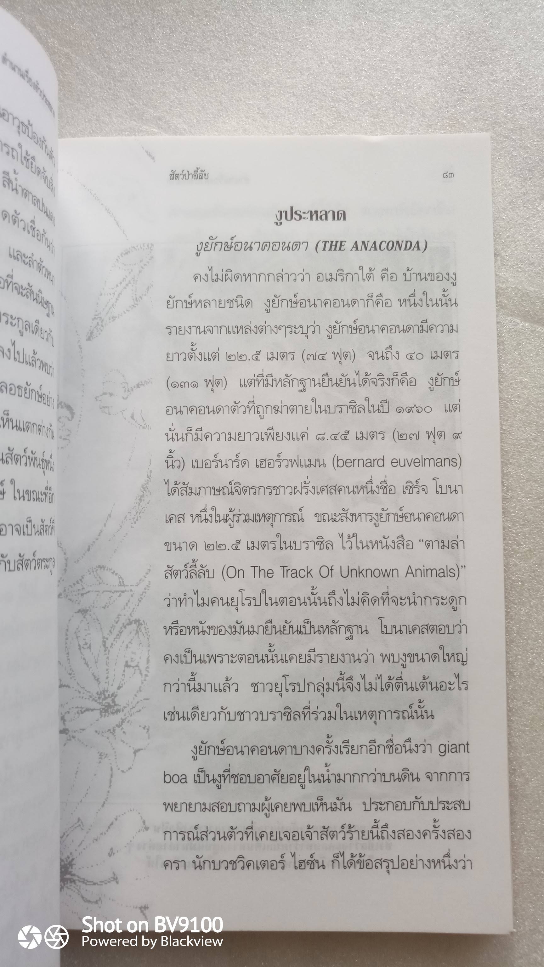 ตำนานเรื่องตัวประหลาด / บัวแก้ว ไชยหลวงผา