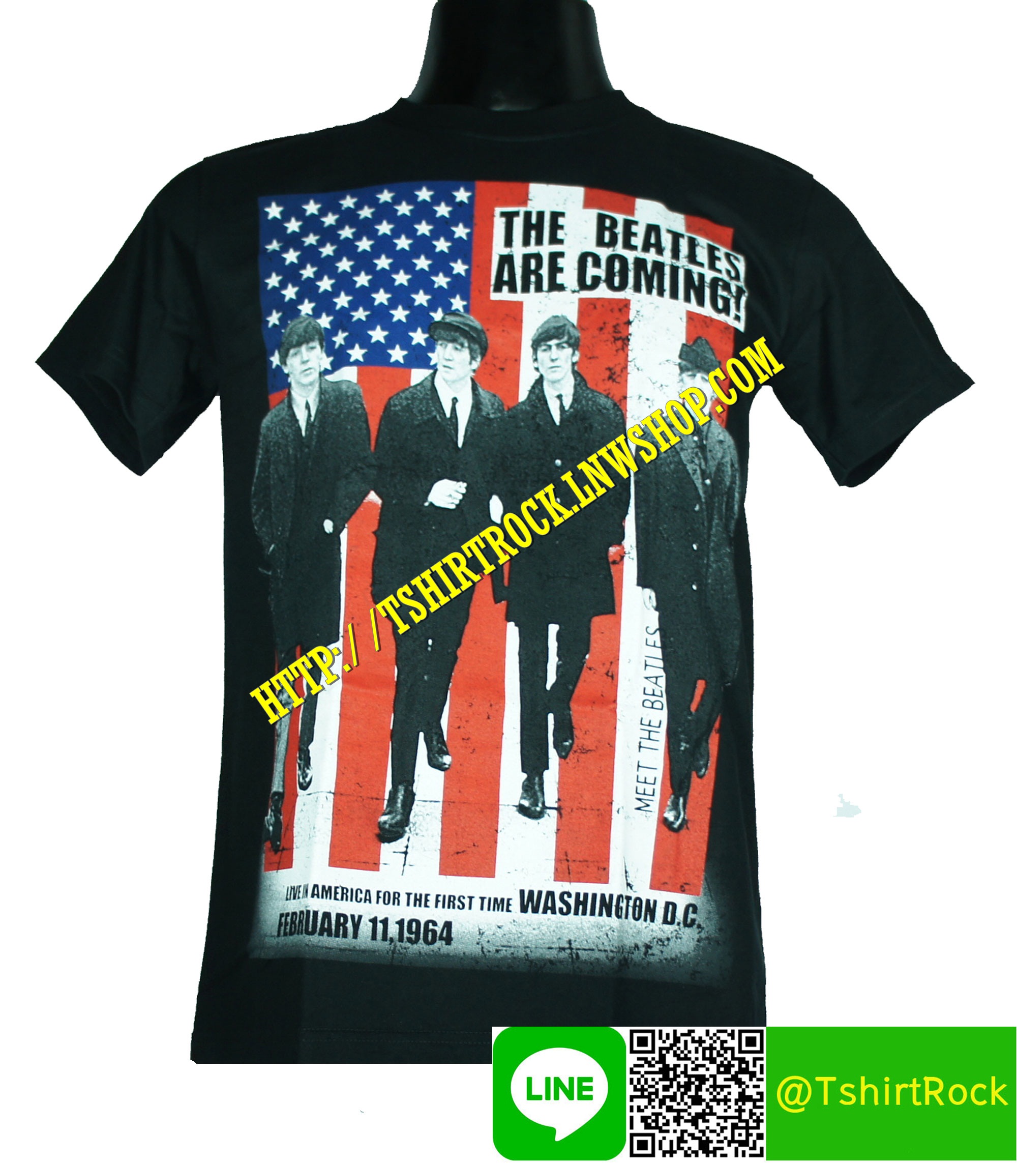 THE BEATLES เสื้อยืดวงร็อค เมทัล ดนตรี เสื้อวงเดอะบีเทิลส์ BTL1281