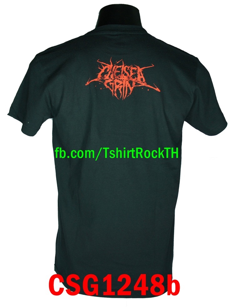 CHELSEA GRIN เสื้อยืดวงร็อค เมทัล ดนตรี เสื้อวง CSG1248