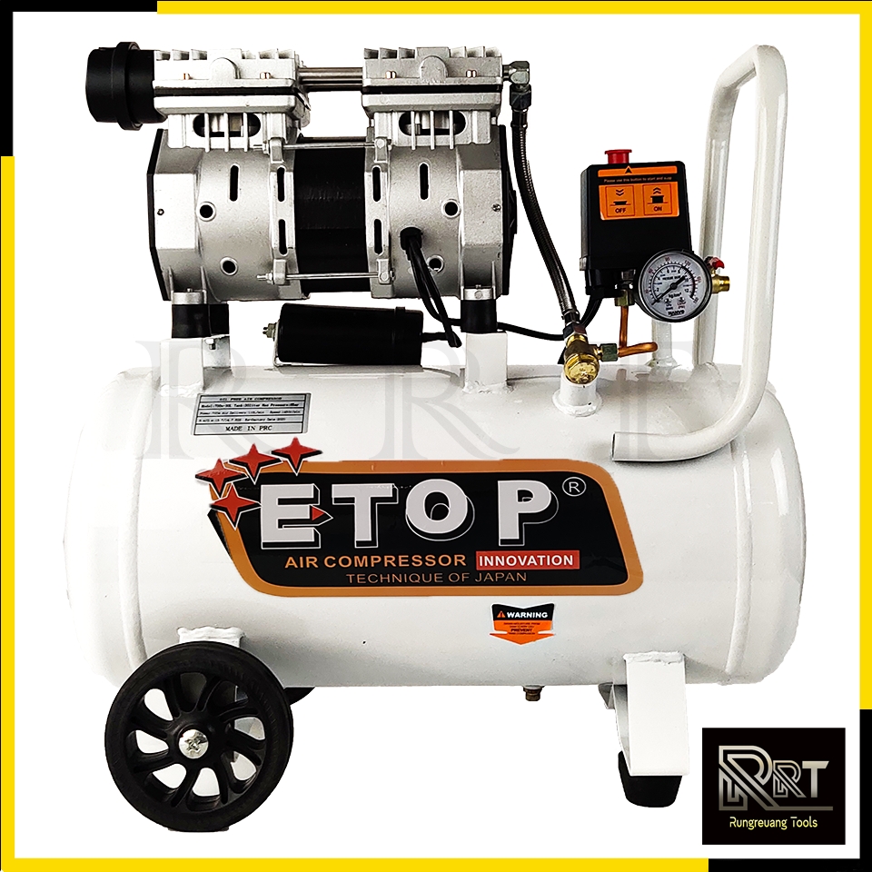 ETOP ปั้มลม Oil Free 30ลิตร รุ่น XH-60030L