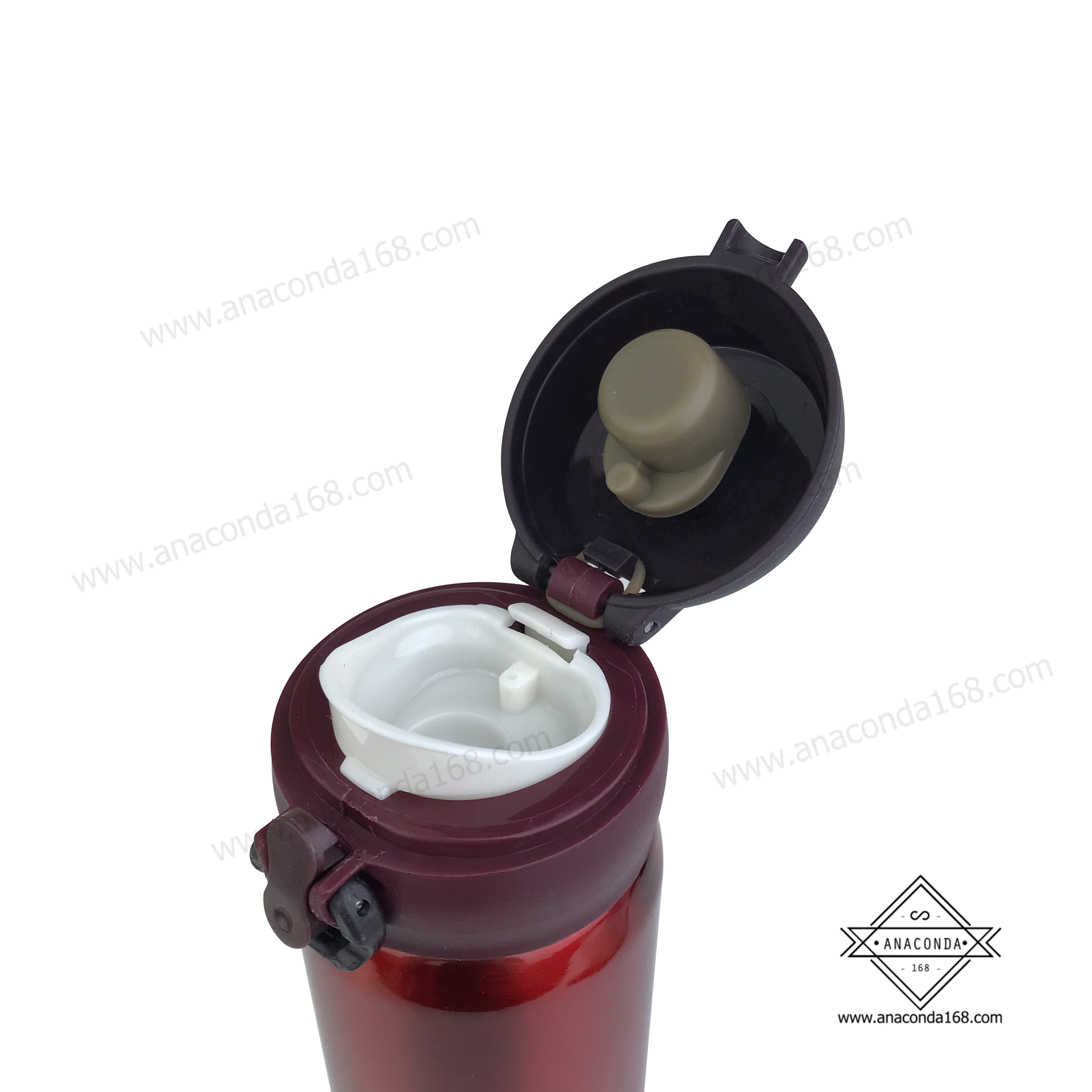 กระบอกน้ำเก็บอุณหภูมิ กระบอกน้ำเก็บความเย็น-ความร้อน 500 ML. สกรีนโลโก้