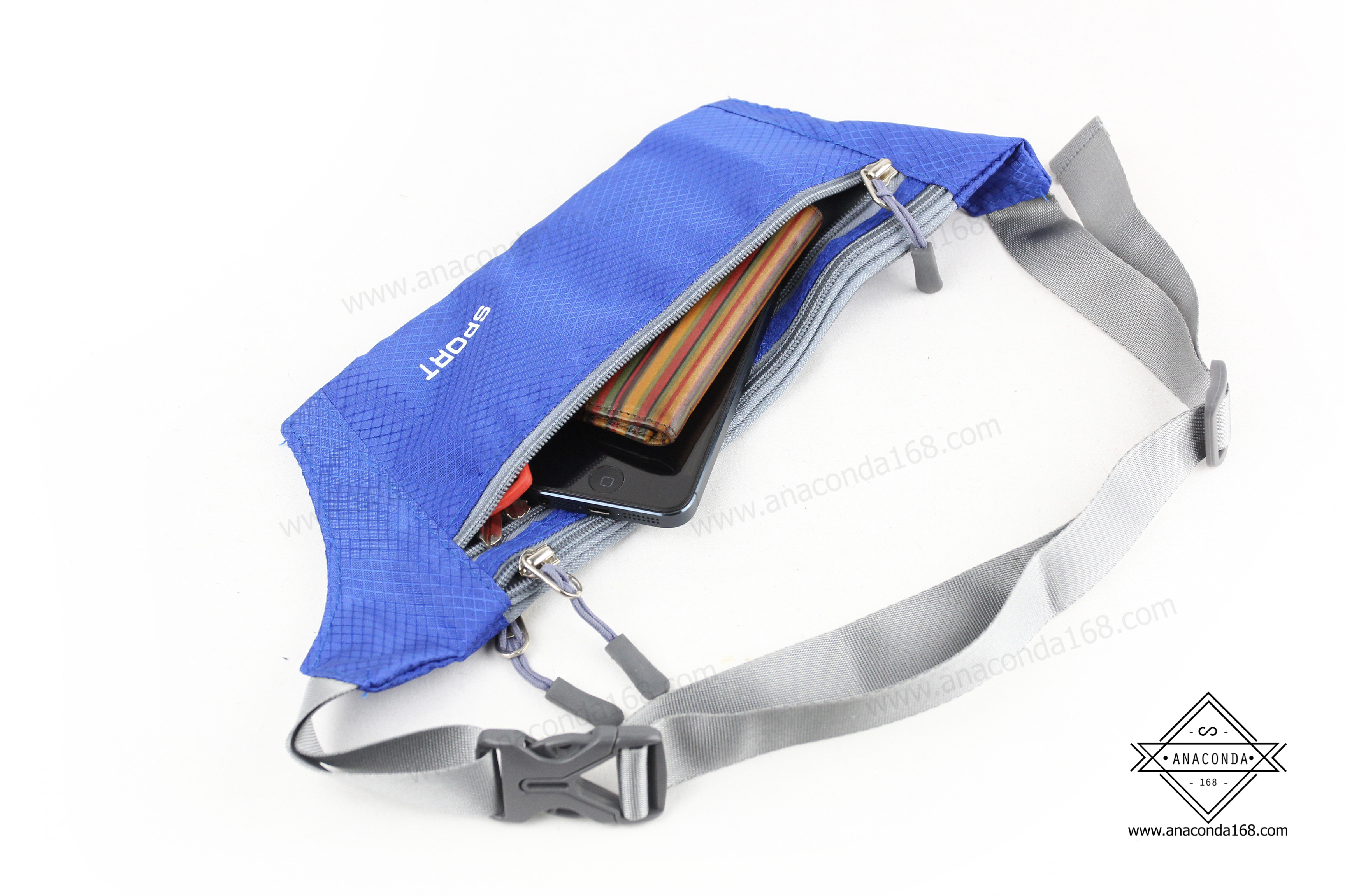 กระเป๋าคาดเอวสปอร์ต 3 ซิป ( Sport Bag )