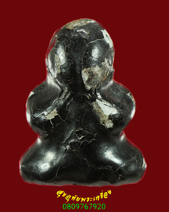 389.พระปิดตาเนื้อผงจุ่มรัก สายวัดสะพานสูง เนื้อจัดเข้มขลังคลาสสิกครับ