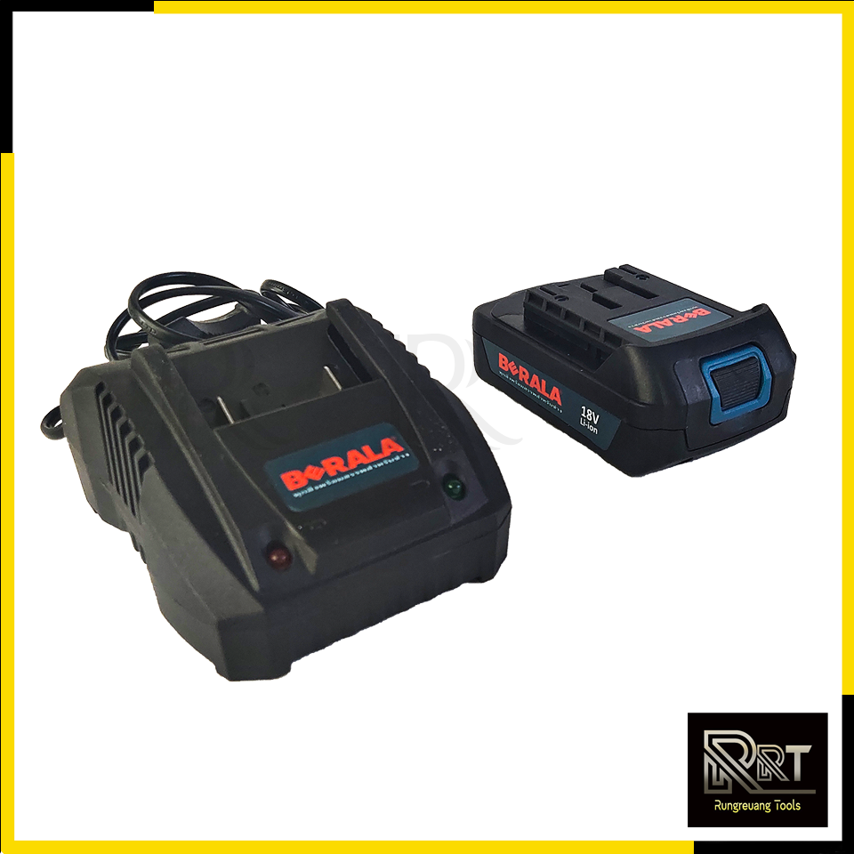 BERALA เลื่อยโซ่แต่งกิ่งไม้ 8 นิ้ว แบบไร้สาย 18V รุ่น BRL-8J314